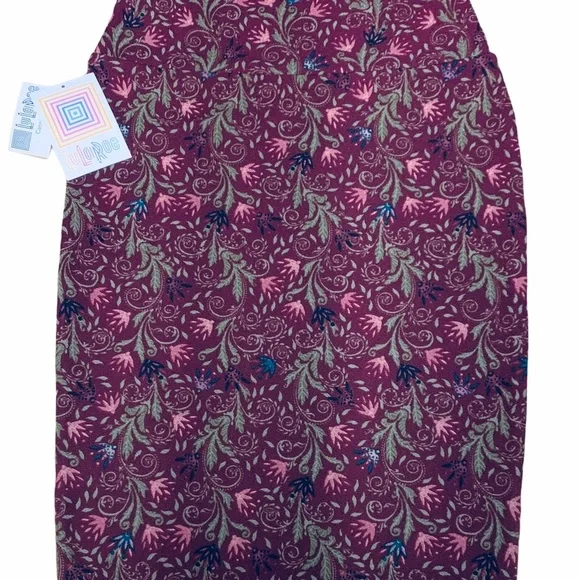 LuLaRoe Floral Spring Skirt - Picture 3 of 3